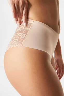 Majtki klasyczne Simple Lace z podwyższoną talią