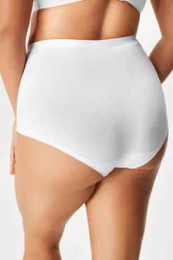 Majtki klasyczne Super Soft z modalem i wysokim stanem