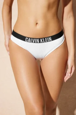 Majtki od stroju kąpielowego Calvin Klein Classic White