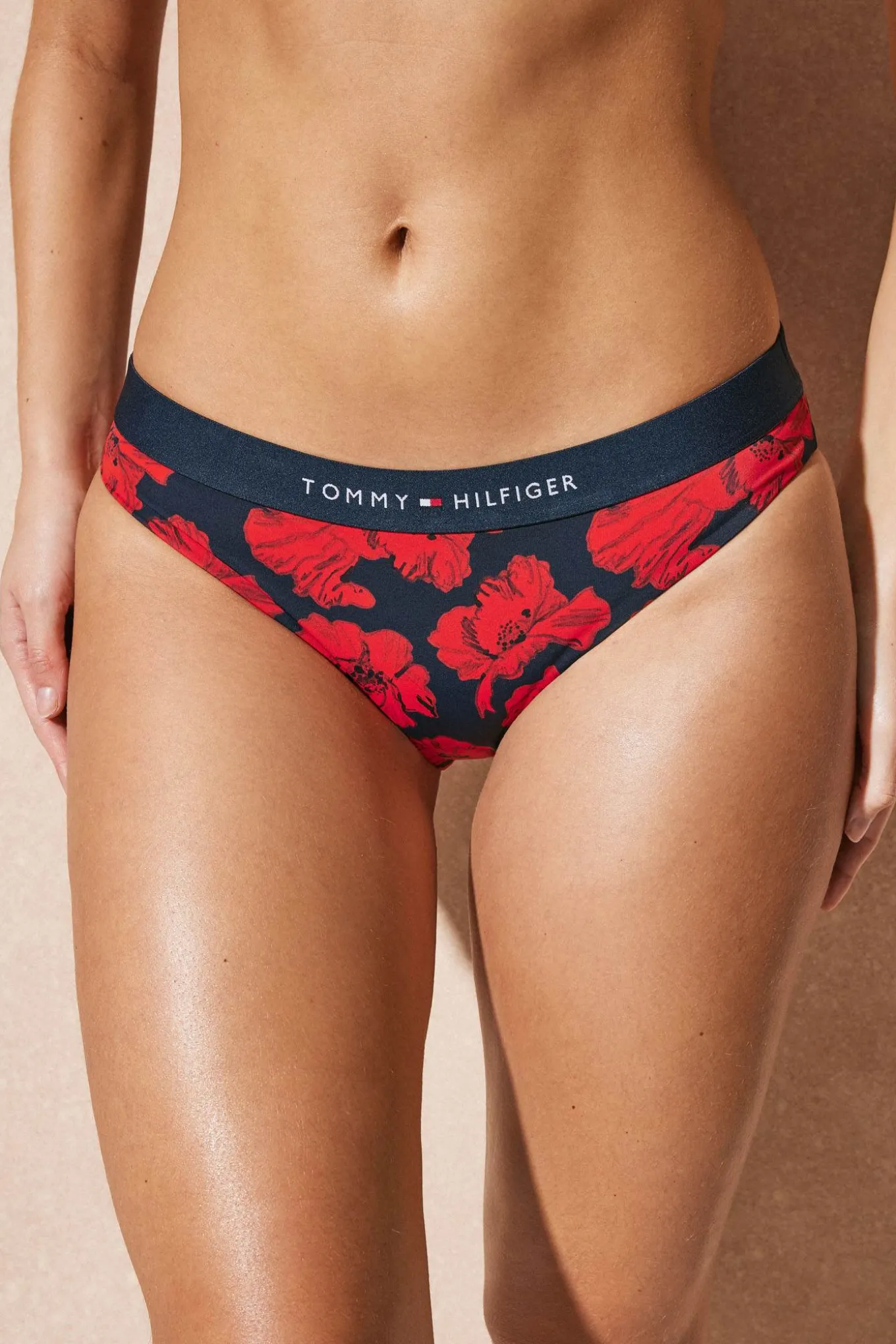 Majtki od stroju kąpielowego Tommy Hilfiger Poppy