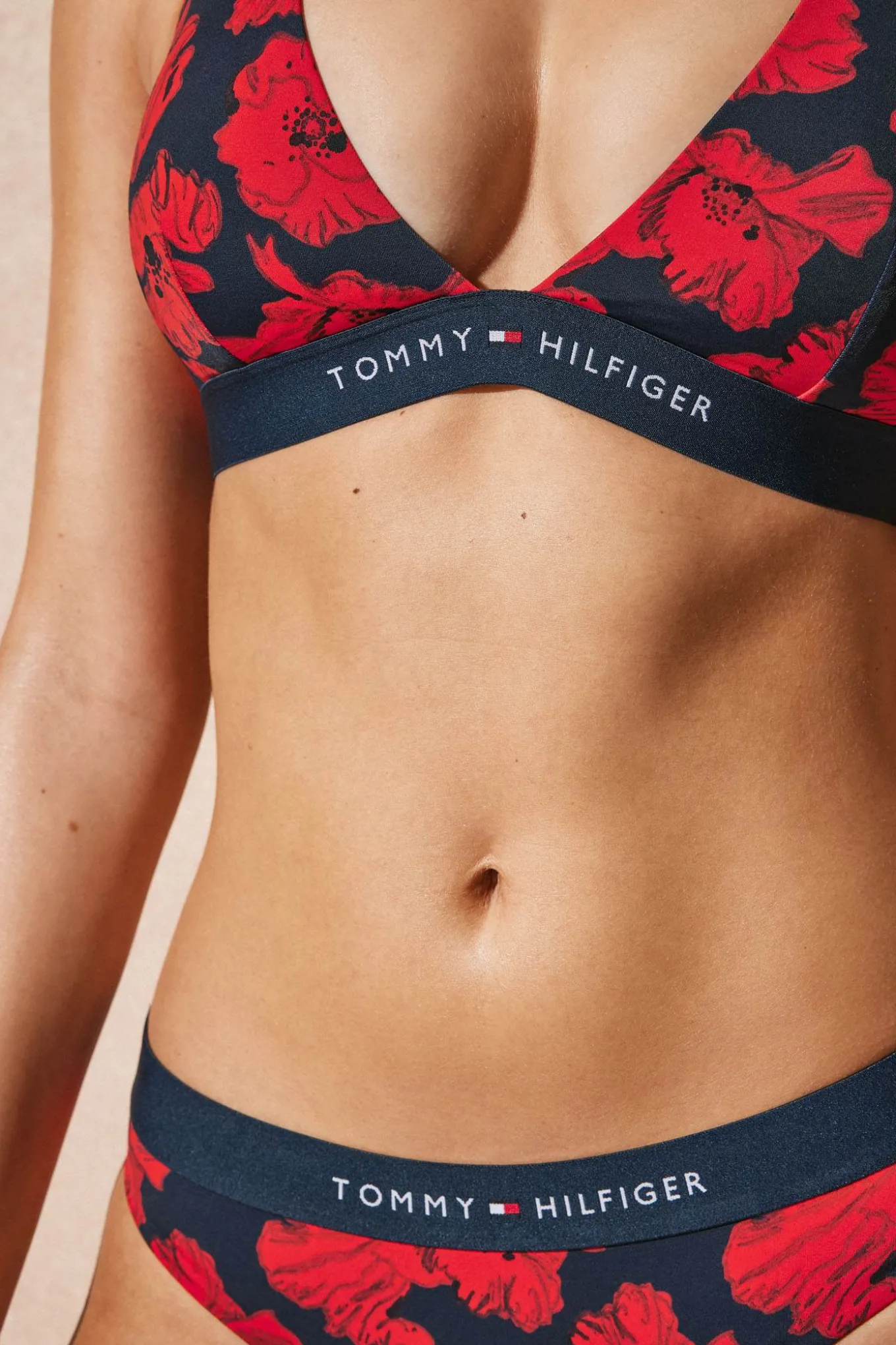 Majtki od stroju kąpielowego Tommy Hilfiger Poppy