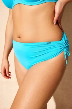 Majtki od szybkoschnącego stroju kąpielowego Breeze Turquoise II