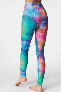 Ocieplane legginsy Winter Violeta