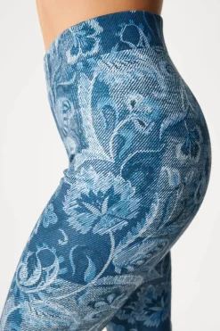Ocieplane legginsy Winter Violeta