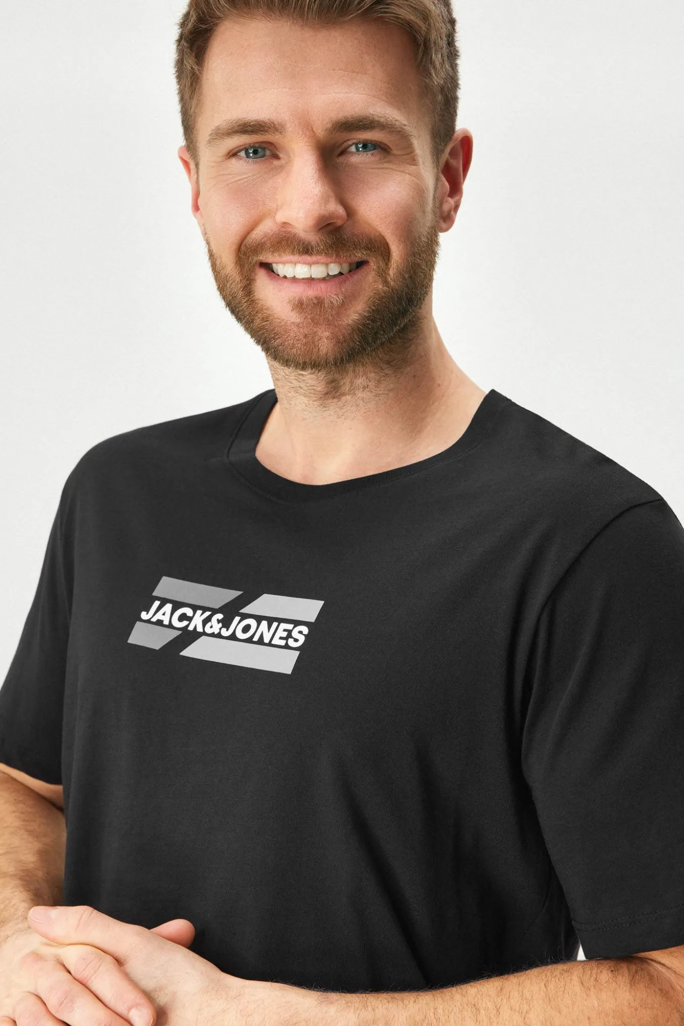 3PACK Bawełniany męski T-shirt Jack and Jones JJECORP