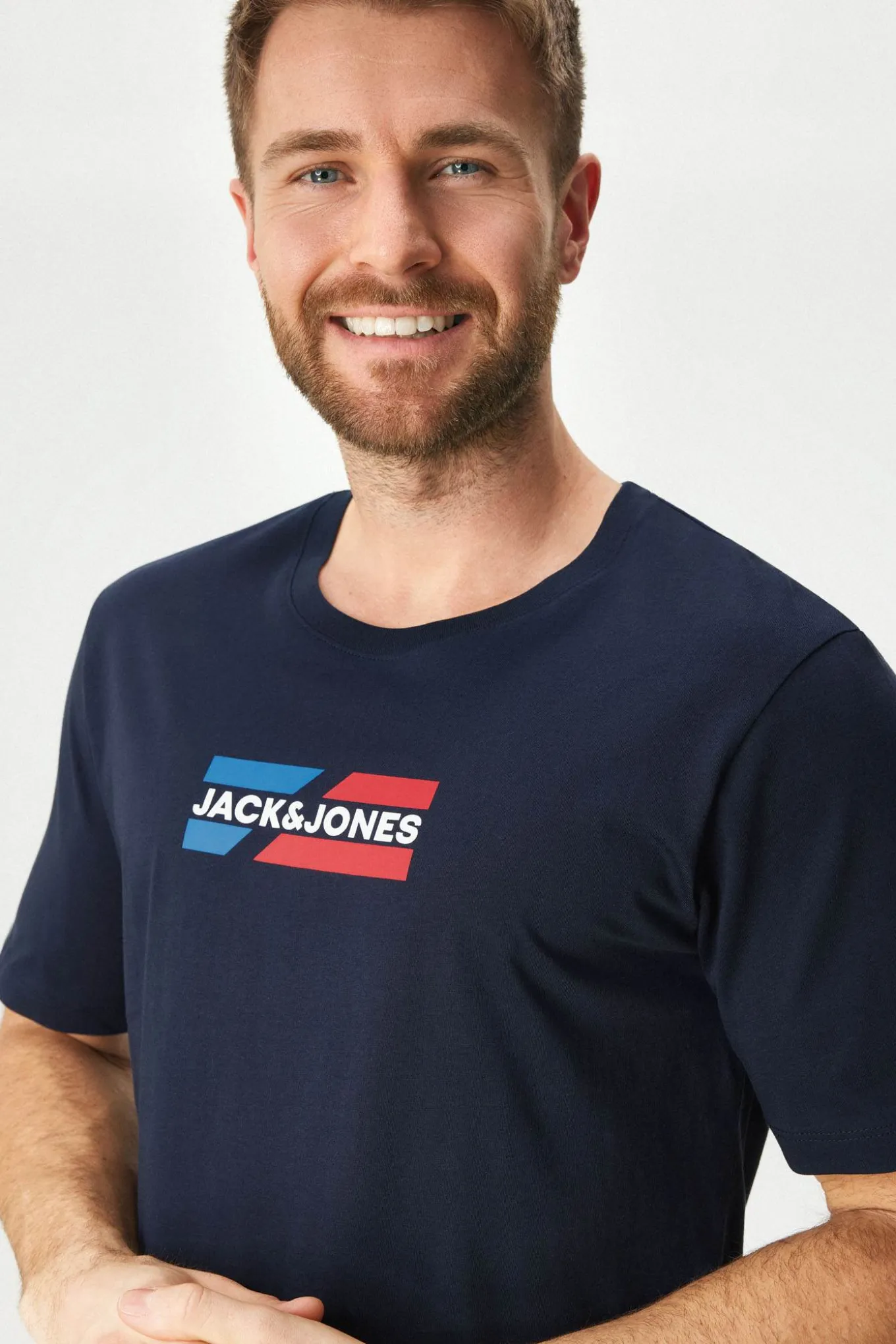 3PACK Bawełniany męski T-shirt Jack and Jones JJECORP