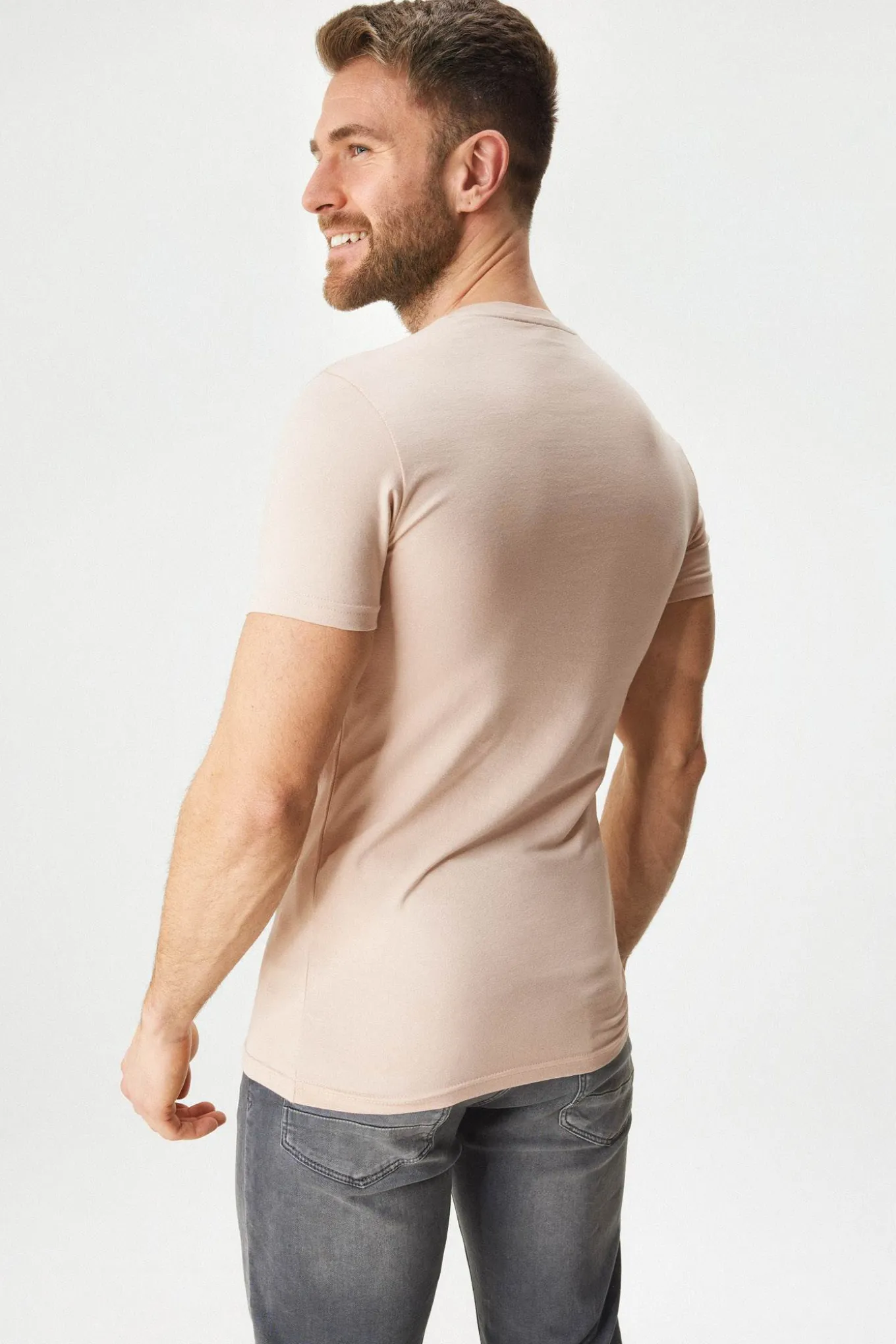 2PACK Bawełniany T-shirt męski MEN-A Oscar