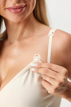2PACK Biustonosz bawełniany do karmienia Mamma