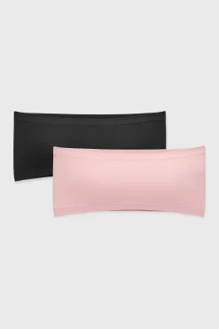 2PACK Biustonosz bezszwowy Flexi Bandeau