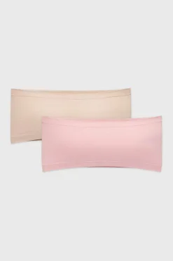 2PACK Biustonosz bezszwowy Flexi Bandeau