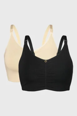 2PACK Biustonosze do karmienia Mama Bra