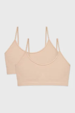 2PACK Biustonosz Flexi Cleo Bralette bezszwowy