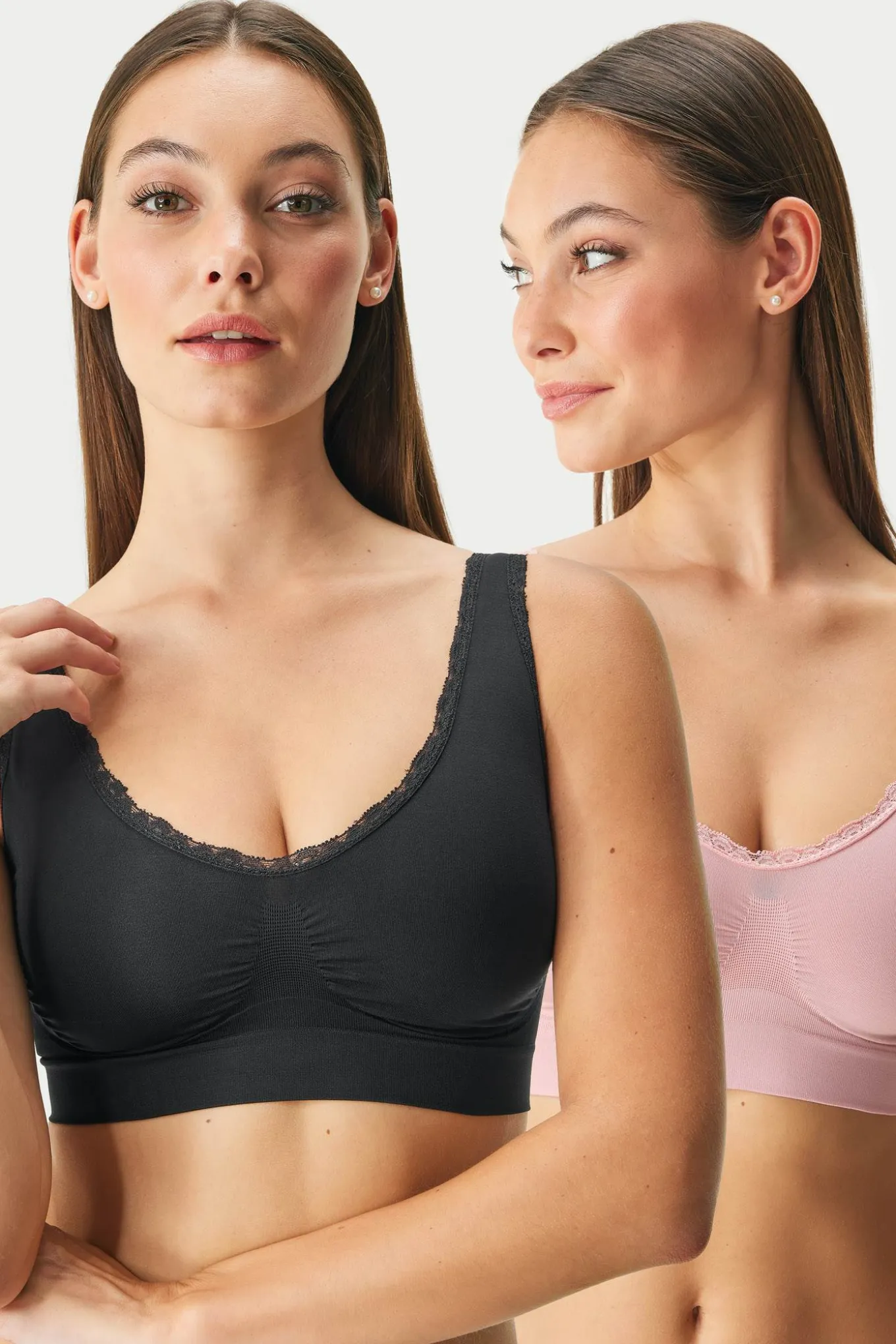 2PACK Biustonosz nieusztywniany Flexi Zoe bezszwowy