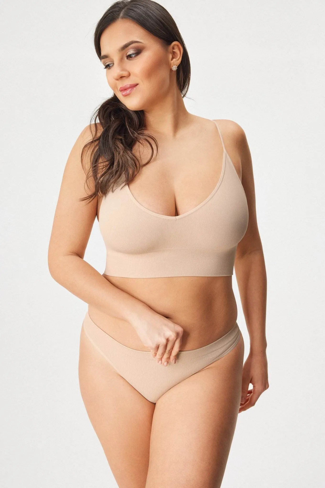 2PACK Biustonosz RIB Bralette bez fiszbin