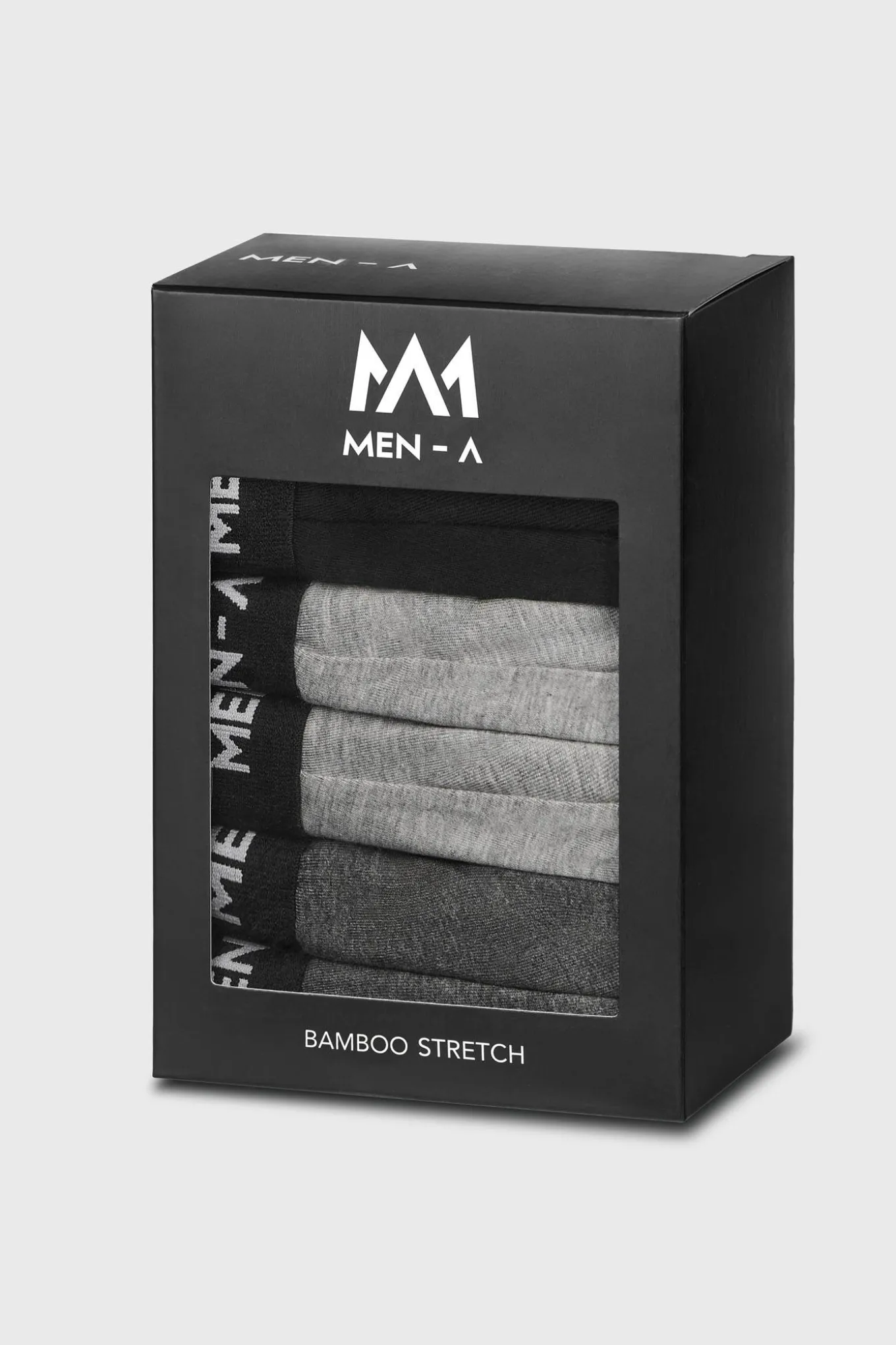 5PACK Bokserki bambusowe MEN-A George III