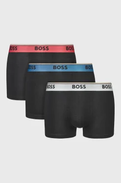3PACK Bokserki bawełniane BOSS Powder