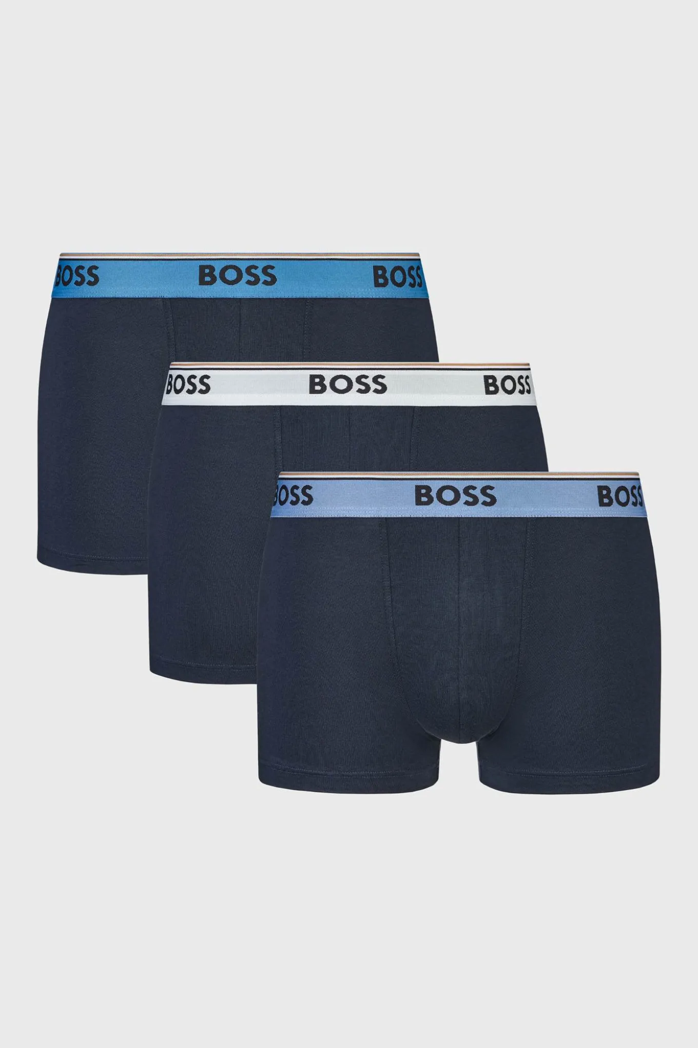 3PACK Bokserki bawełniane BOSS Powder