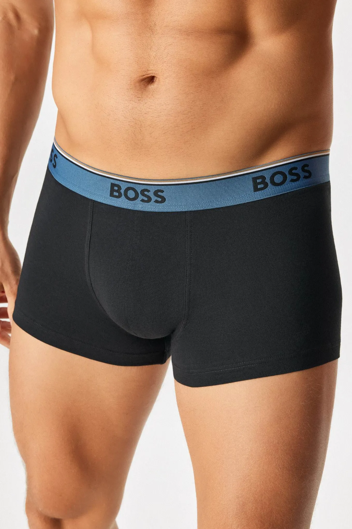 3PACK Bokserki bawełniane BOSS Powder