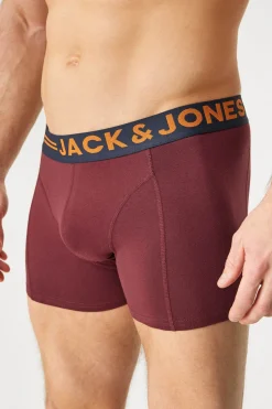 3PACK Bokserki bawełniane JACK AND JONES Jaclichfield