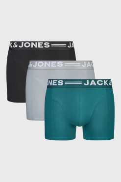 3PACK Bokserki bawełniane JACK AND JONES Sense I
