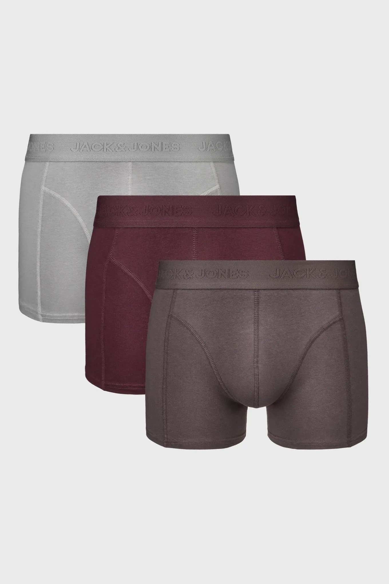 3PACK Bokserki bawełniane JACK AND JONES JACOrdinary