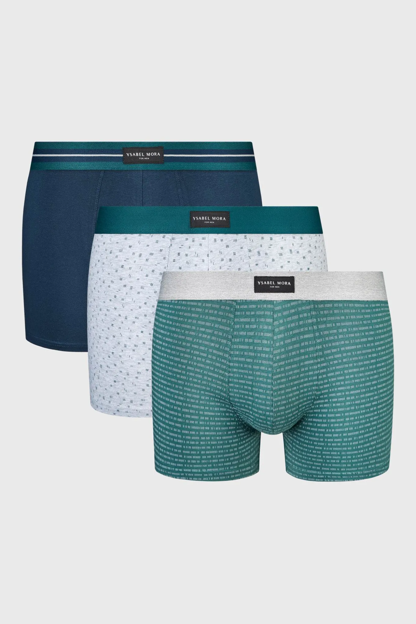 3PACK Bokserki bawełniane Rowe