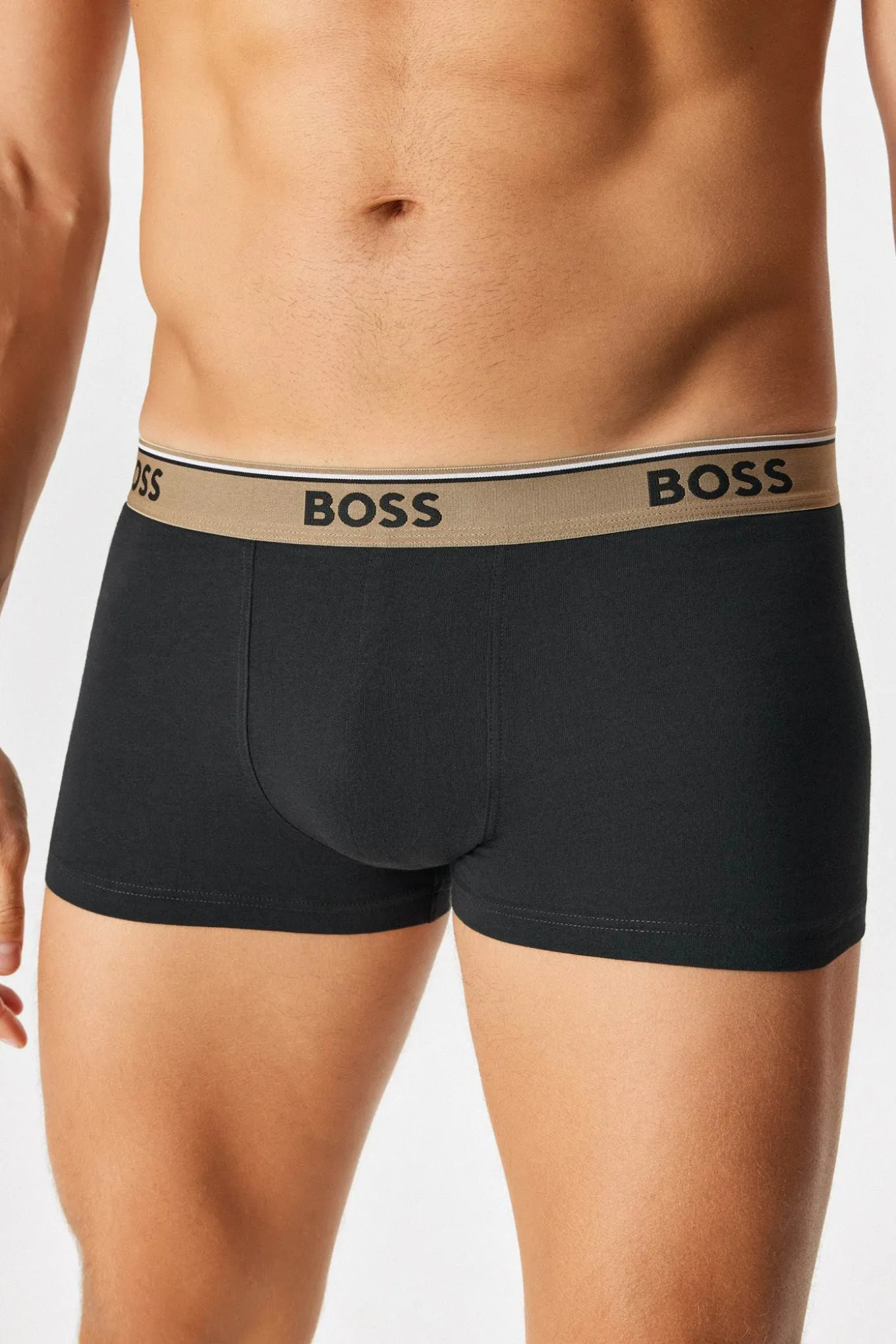 3PACK Bokserki BOSS Power Desig