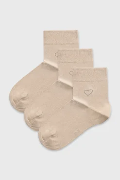 3 PACK Damskie skarpetki Filiona krótkie