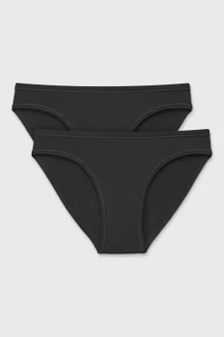 2PACK Majtki bikini Pure bawełniane