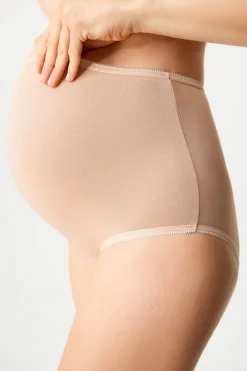 2PACK Majtki ciążowe z wysokim stanem
