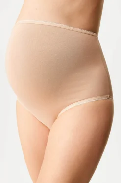 2PACK Majtki ciążowe z wysokim stanem