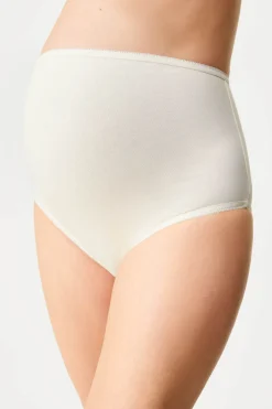 2PACK Majtki ciążowe z wysokim stanem