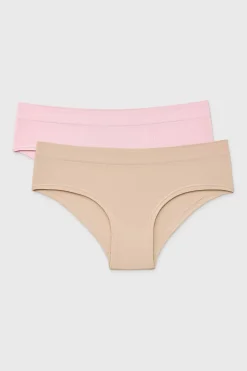 2PACK Majtki hipstery Flexi bezszwowe