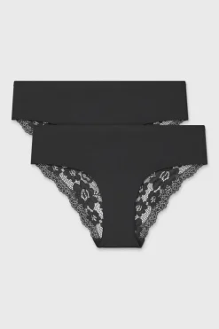2PACK Majtki hipstery Simple Lace II