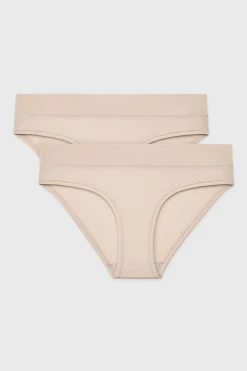 2PACK Majtki klasyczne Bamboo Soft z podwyższonym stanem