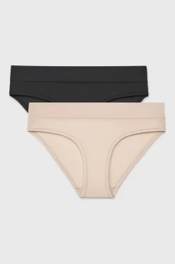 2PACK Majtki klasyczne Bamboo Soft z podwyższonym stanem