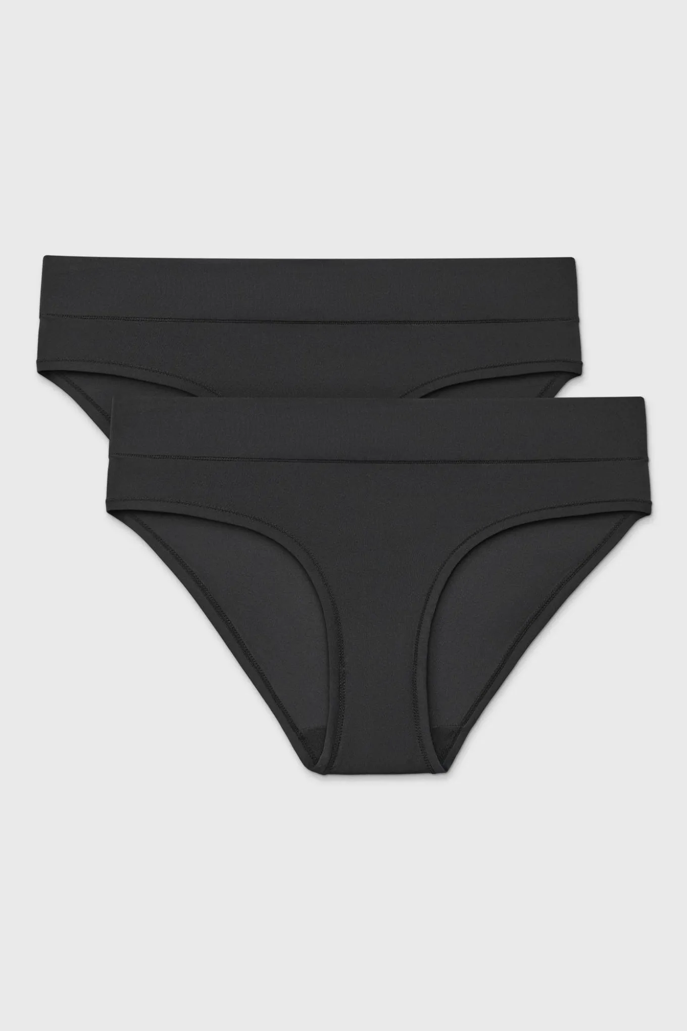 2PACK Majtki klasyczne Bamboo Soft z podwyższonym stanem