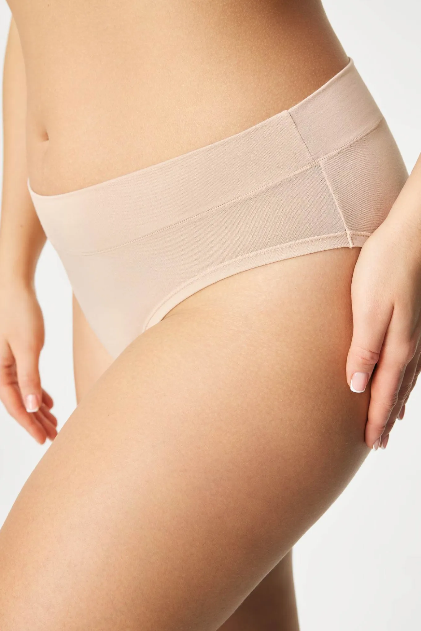 2PACK Majtki klasyczne Bamboo Soft z podwyższonym stanem