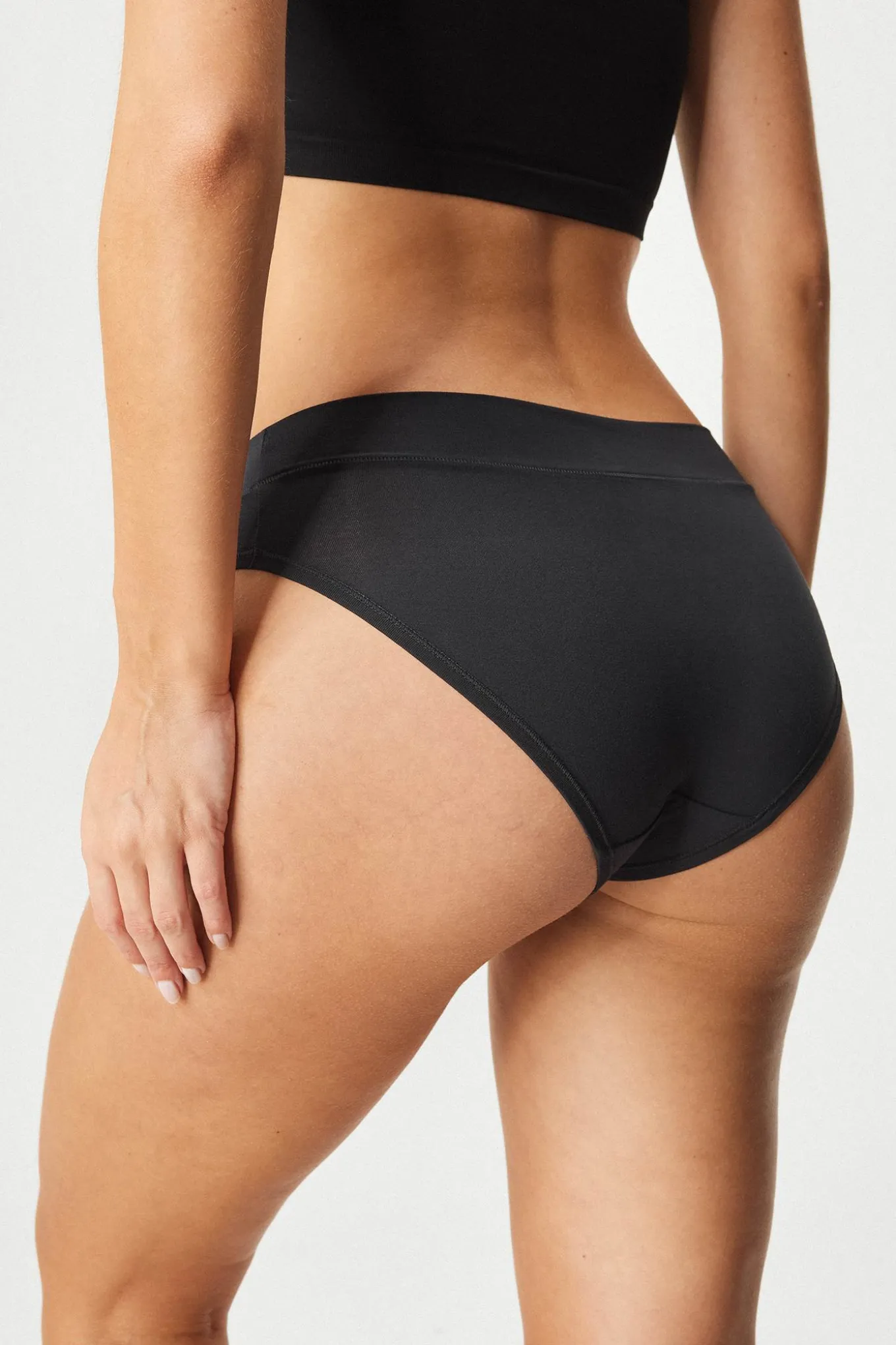 3PACK Majtki klasyczne Bamboo Soft z podwyższonym stanem