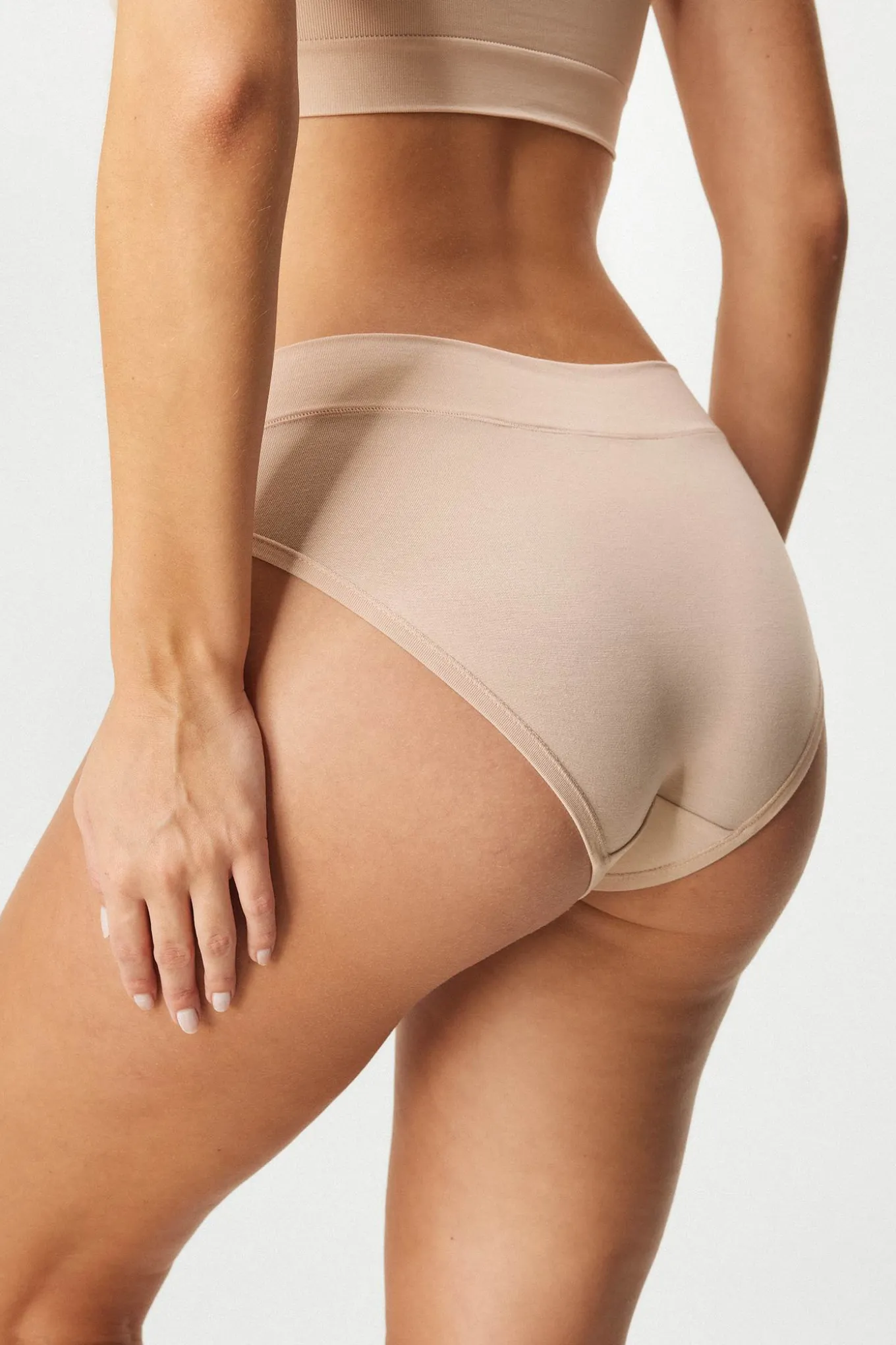 3PACK Majtki klasyczne Bamboo Soft z podwyższonym stanem