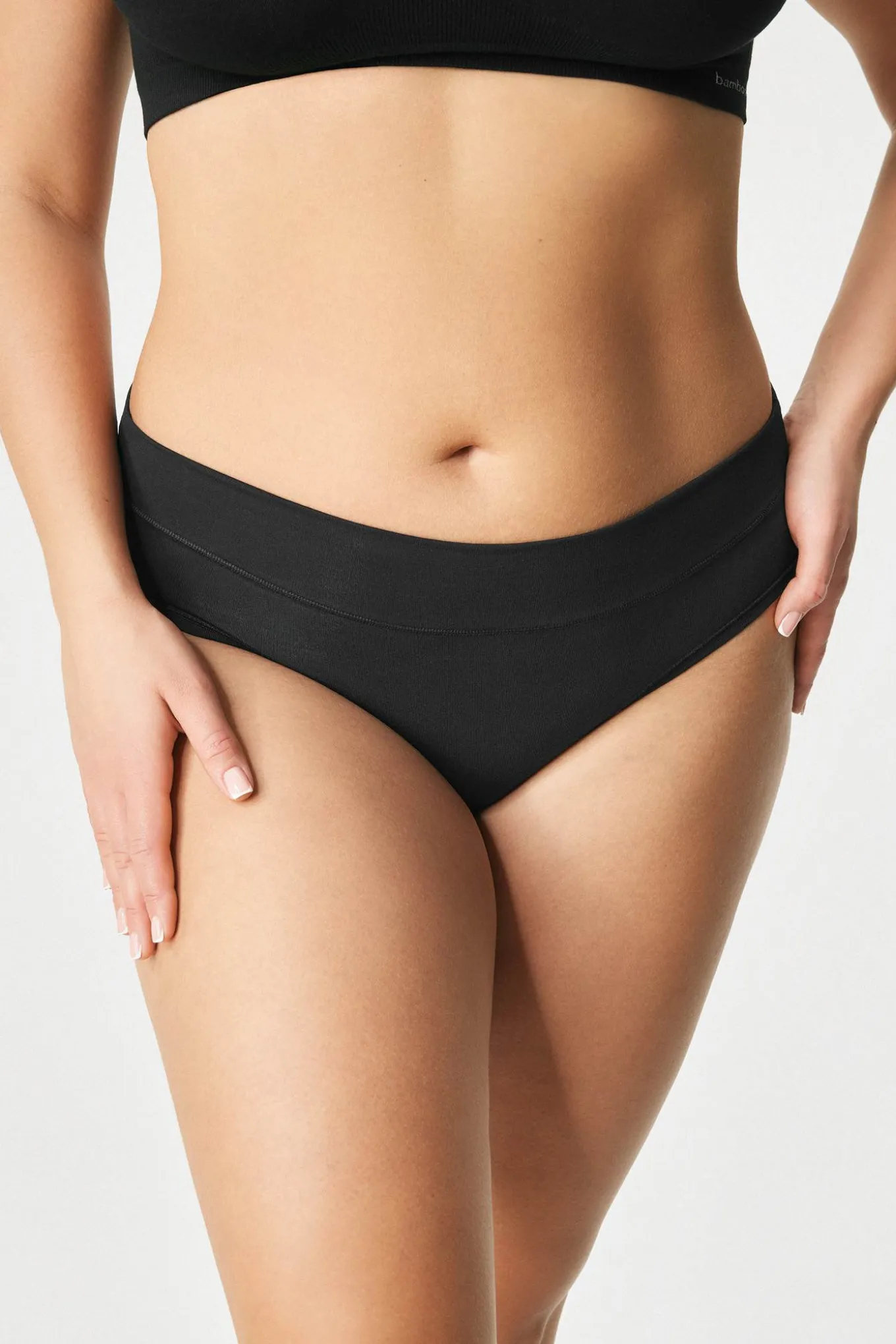 3PACK Majtki klasyczne Bamboo Soft z podwyższonym stanem
