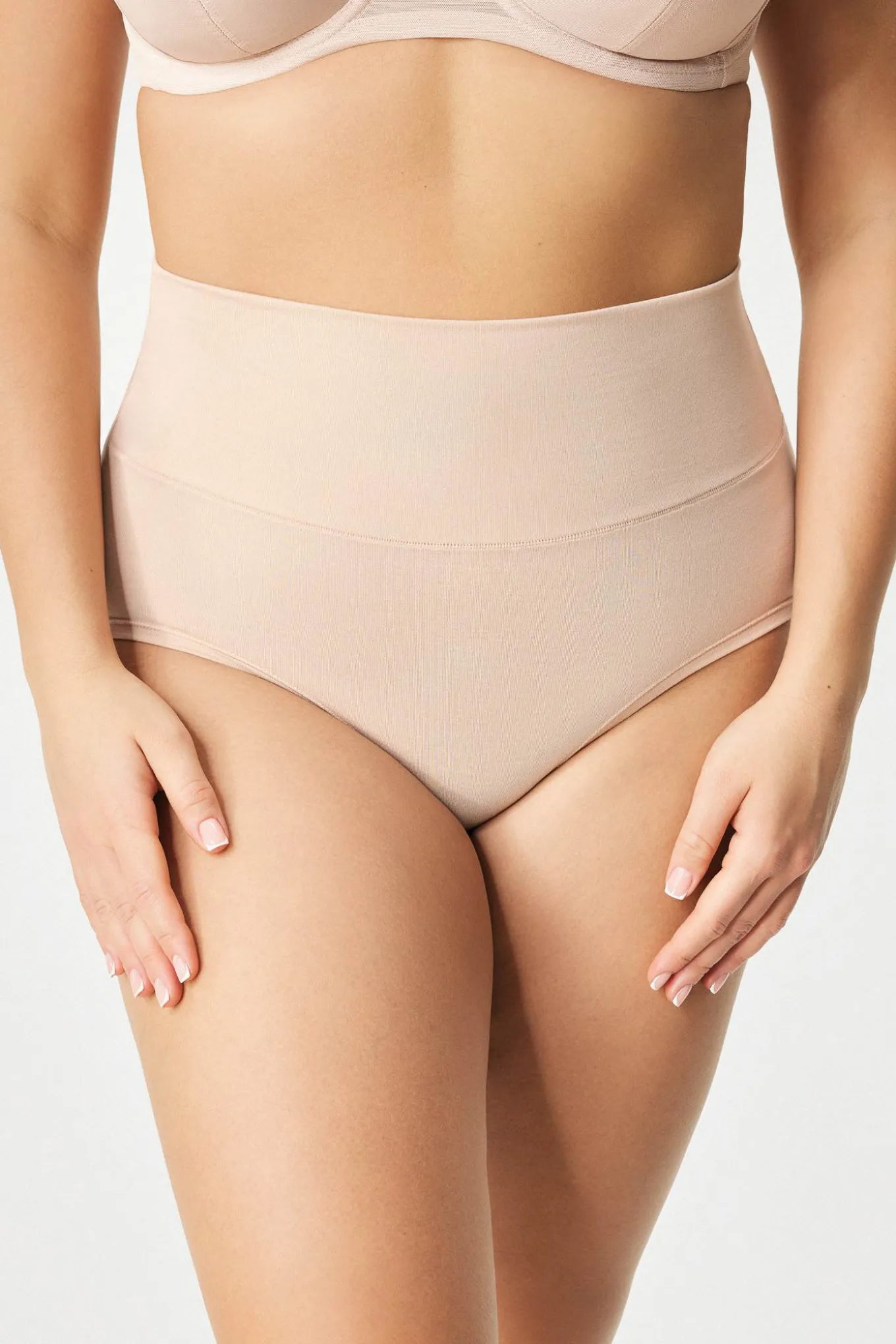 3PACK Majtki klasyczne Bamboo Soft z wysokim stanem