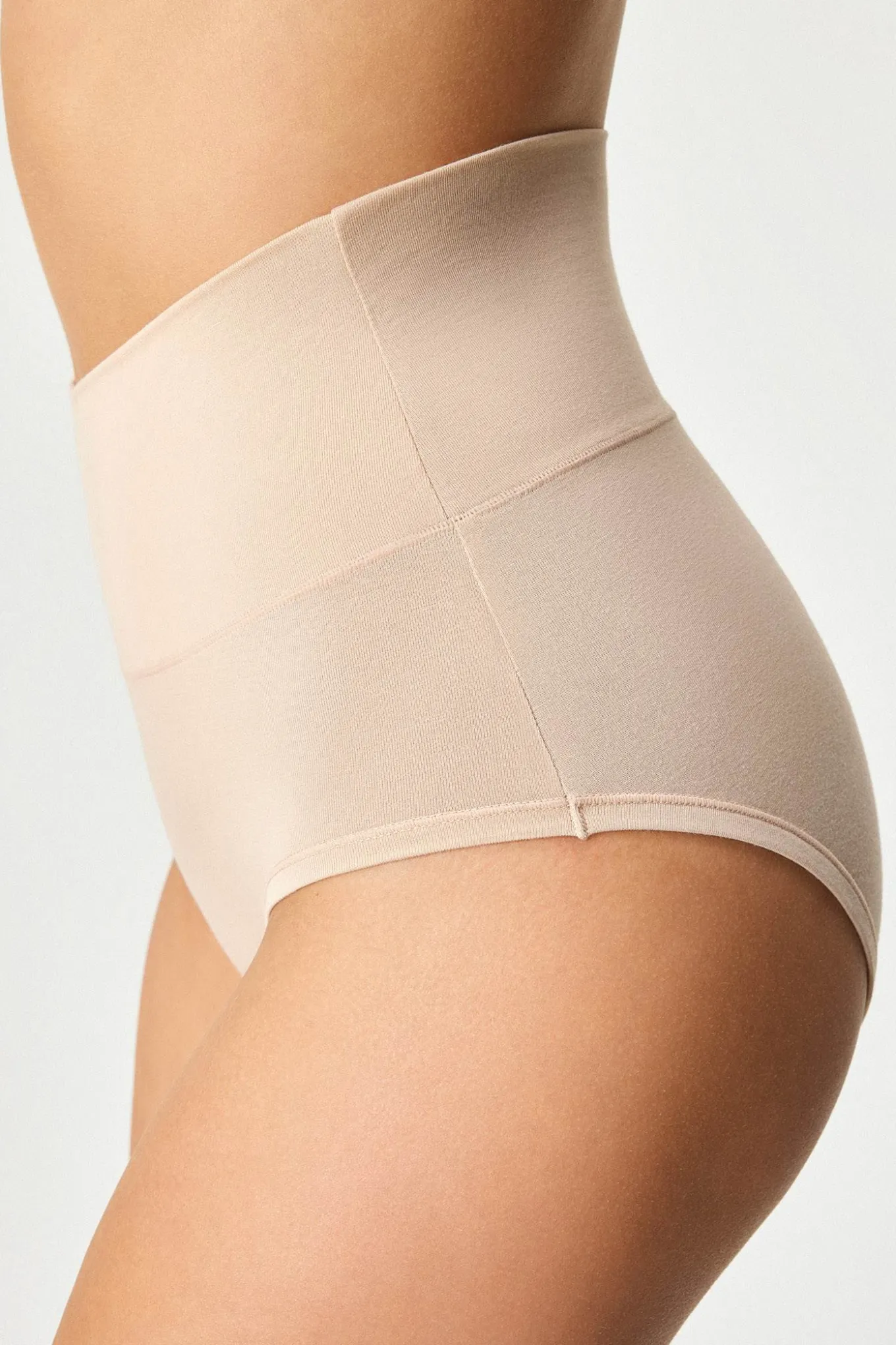3PACK Majtki klasyczne Bamboo Soft z wysokim stanem