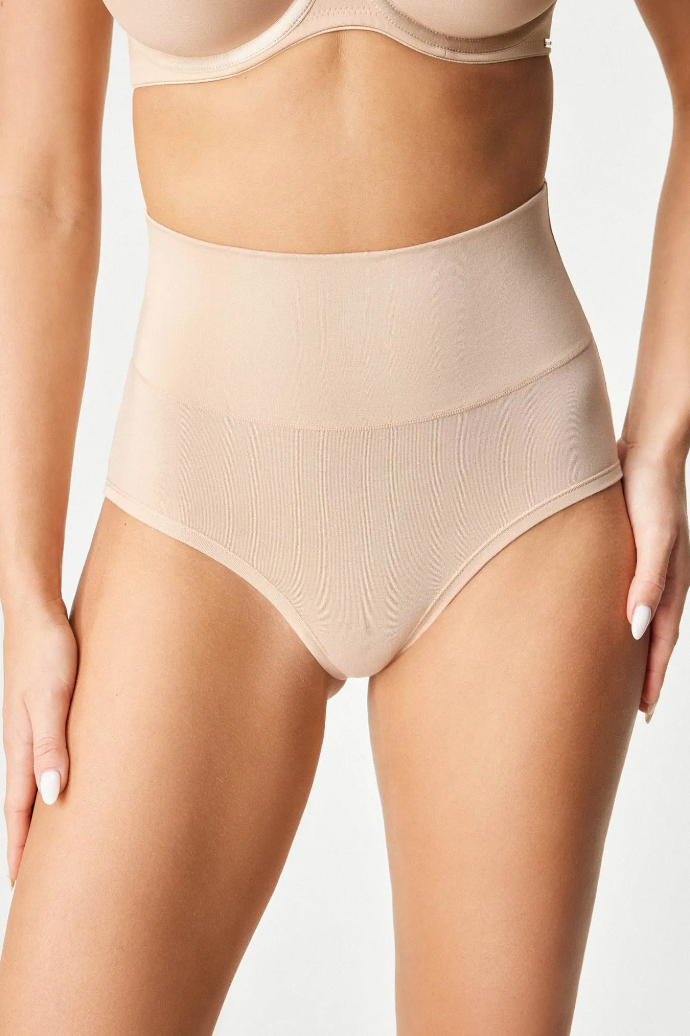 3PACK Majtki klasyczne Bamboo Soft z wysokim stanem