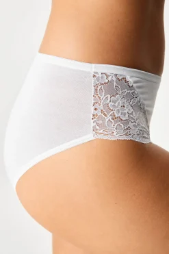 2PACK Majtki klasyczne Bella z wysokim stanem