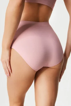 3PACK Majtki klasyczne Flexi z podwyższonym stanem bezszwowe