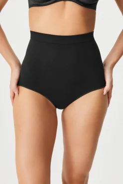2PACK Majtki klasyczne Flexi z wysokim stanem bezszwowe
