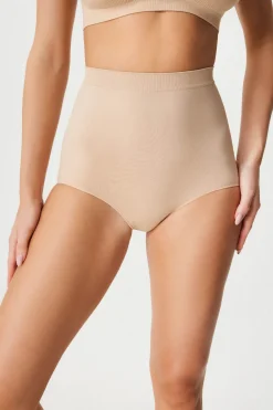 3PACK Majtki klasyczne Flexi z wysokim stanem bezszwowe