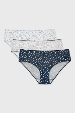 3PACK Majtki klasyczne Jenny