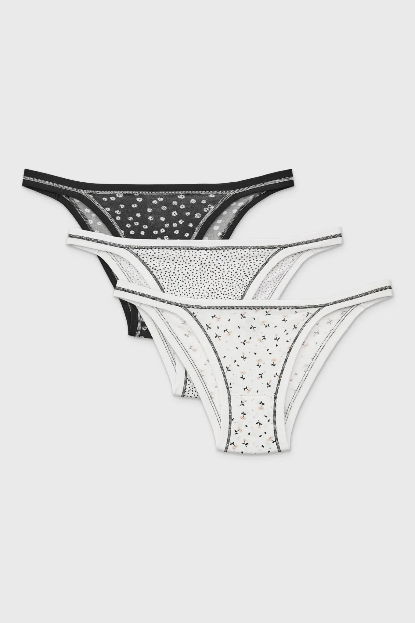 3PACK Majtki klasyczne Paola I